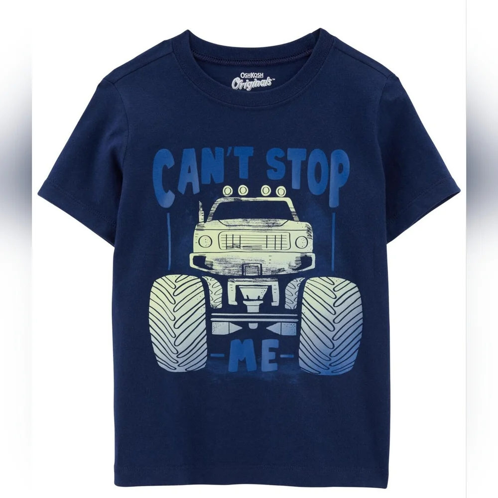 NWT OshKosh B'gosh Blue Graphic Tee